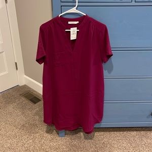 Lush purple tunic dress